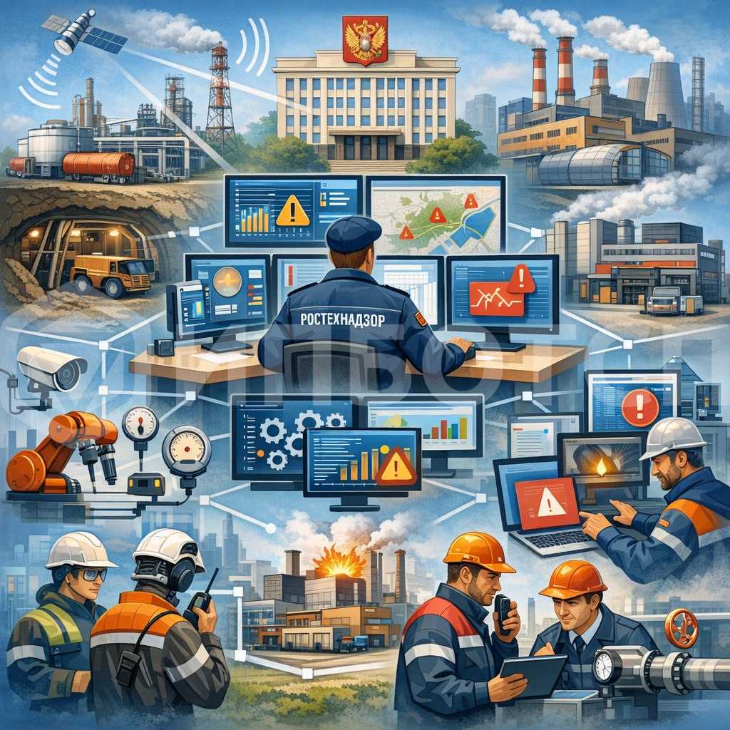 Новый режим государственного надзора в области промышленной безопасности – мониторинг Новый режим государственного надзора в области промышленной безопасности – мониторинг